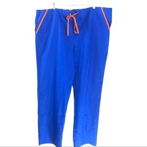 Florida Gators Blue & Orange Scrubs Dudz Size XL